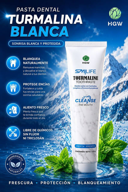Pasta Blanqueadora de Turmalina blanca SIN FLUOR